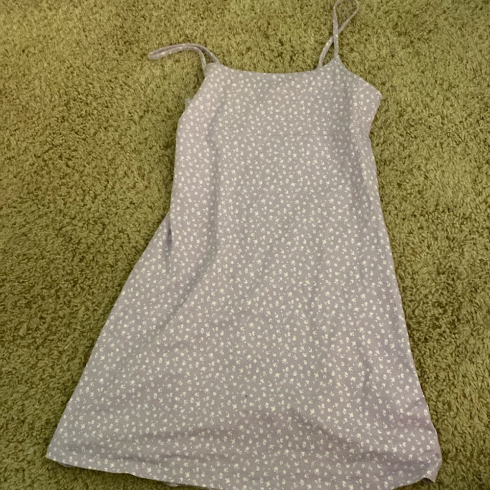 Purple flower dress